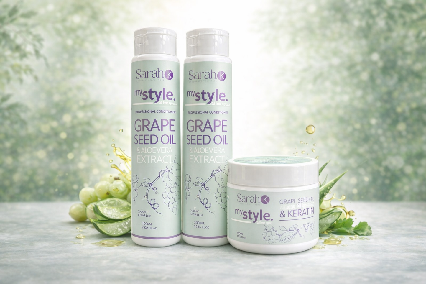 Kit Completo Sarah K My Style - Grape Seed Oil